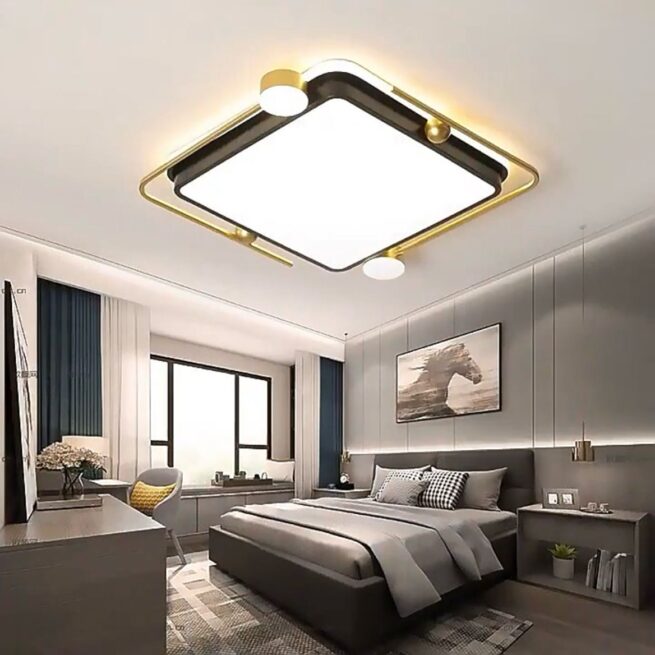 Lampă LED,  stil contemporan, ideală pentru dormitor și living,  iluminat interior decorativ pentru casă