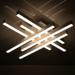 Lustră LED dimabilă, design contemporan, Maro