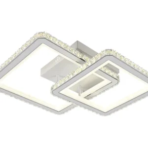 Lustră LED, stil modern pentru iluminatul interior, DM9005/1+1, Alb