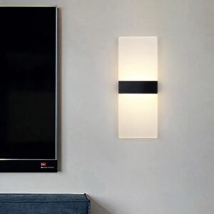 Aplică LED, design artistic cu iluminare eficientă, DM0001, Negru