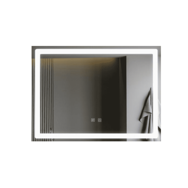 Oglinda LED Touch functie Dezaburire, 80x60 cm