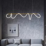 Pendul LED Modern, 150cm, cu Temperatură de Culoare Reglabilă, Model DM60040A-XL – Iluminat Personalizat și Design Contemporan pentru Tavan