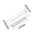 Grilă LED cu Reglaj, Sina Magnetică Aplicată, 6W, Lumina Neutră, Model S5, Negru – Soluție Modernă pentru Iluminare Eficientă