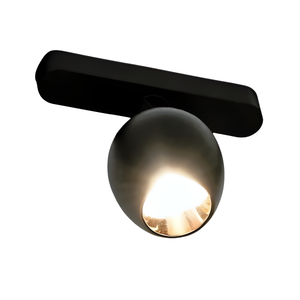 Proiector LED Dimabil, Modern, Sina Magnetică Aplicată, Reglabil, 9W, X1-CCT, Negru – O Alegere Impecabilă pentru Orice Interior
