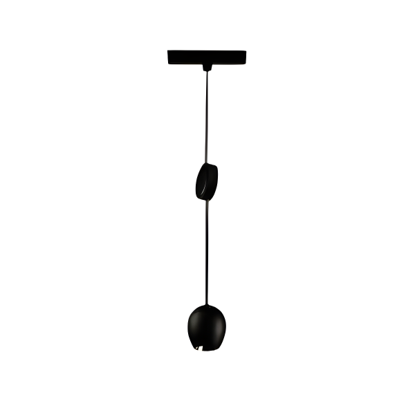 Pendul LED Dimabil, Modern, Sina Magnetică Aplicată, Înălțime Reglabilă, 9W, X3-CCT, Negru – O Alegere Impecabilă pentru Orice Interior