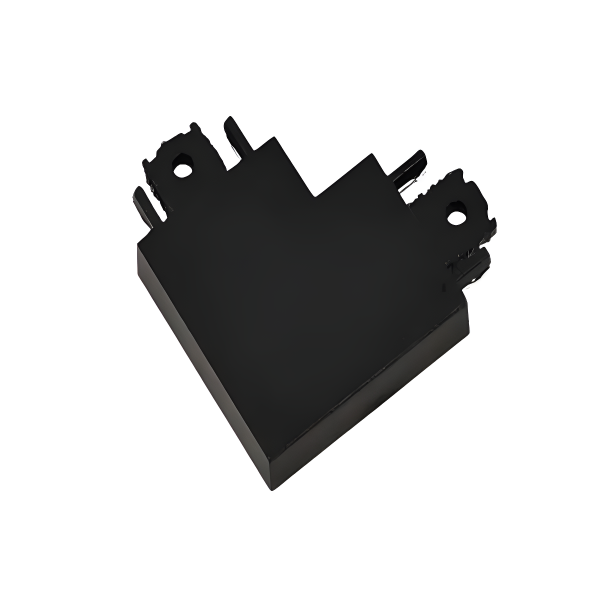 Conector Colt pentru Sina Magnetică Aplicată, C1, Negru – Un accesoriu glamuros ce îmbunătățește estetic și funcțional sistemele de iluminat.