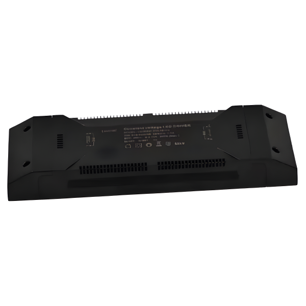 Transformator de Tensiune Premium cu Sina Magnetică Aplicată, DU200E, 200W, Negru – O opțiune impecabilă pentru iluminatul contemporan.