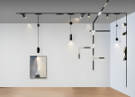Grilă LED cu Sina Magnetică Aplicată, Lumina Neutră, 18W, Model S13, Negru – O Soluție Elegantă pentru Spații Contemporane