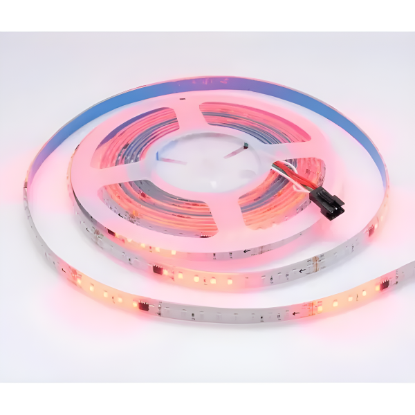 KIT Banda LED Digitală Premium – Lumina Roșie 10m, 12W/M, 24V, cu Transformator de 150W și Controler pentru Un Design Modern și Versatil