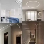 Profil LED Incastrat Pentru Finisaj Glet, Flexibil, Lungime 2m, Latime 1.3cm