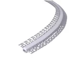 Profil LED Incastrat Pentru Finisaj Glet, Flexibil, Lungime 2m, Latime 1.3cm
